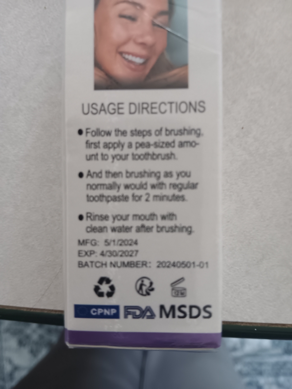 Toothpaste - Whitening - Picture 4 of 4
